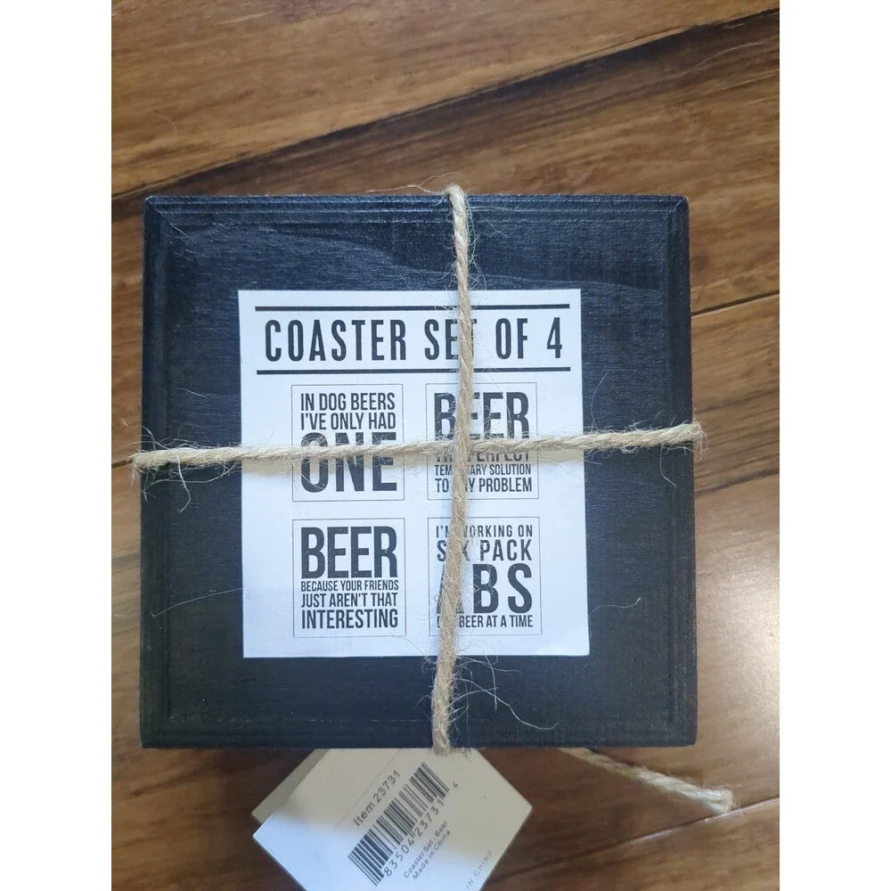 New Decorative Wooden Coaster